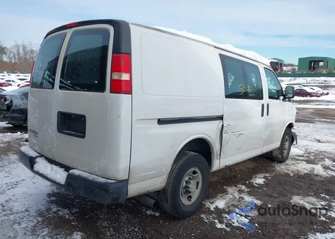 2012 Chevrolet Express 2500 Work Van from USA, damaged, VIN 1GCWGFCAXC1199599